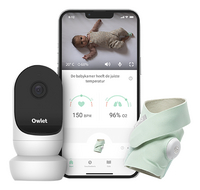 Owlet Monitor Duo Smart Sock 3 en camera