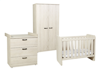 Chambre Evolutive 3 Pieces Avec Armoire 2 Portes Olivia Dreambaby