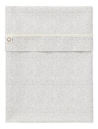 Noppies Drap pour berceau ou parc Tiny Dot Poplin Jet Stream