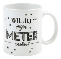 Minimou Mug Wil jij mijn meter worden? NL