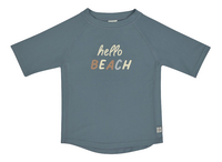 Lässig T-shirt Hello Beach Blue
