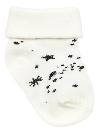 Noppies Paire de chaussettes Jos Snow blanc - 2 pièces 0 à 3 mois-Avant