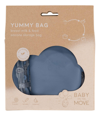 Baby on the Move Sachets de conservation Yummy Bag Denim 230 ml - 2 pièces-Avant
