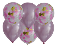 JEP! Ballon Princess Pink - 6 pièces