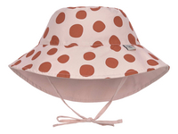 Lässig Chapeau Bucket Hat Dots Powder Pink de 19 mois à 36 mois