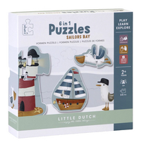 Little Dutch Puzzel 6-in-1 Sailors Bay