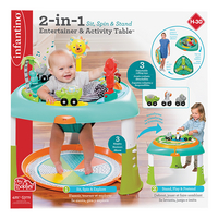 Infantino Activiteitentafel Sit, Spin & Stand entertainer 360-Vooraanzicht