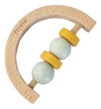 Trixie Hochet en bois Demi-cercle Mint/Yellow