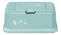 FunkyBox Boîte à lingettes humides Leave mint