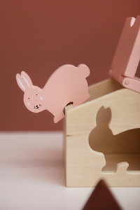 Trixie Trieur de formes Maison en bois Animals Mrs.Rabbit-Image 6