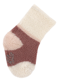 Lässig Paire de chaussettes Newborn Off White/Powder Pink - 3 pièces taille 15/18-Détail de l'article