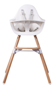 Childhome Chaise haute Evolu 2 naturel/blanc