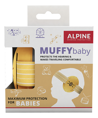 Alpine Casque antibruit Muffy Baby Yellow