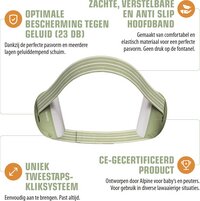 Alpine Casque antibruit Muffy Baby Green-Détail de l'article