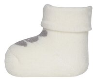 Paire de chaussettes Newborn Hase Ewy gris taille unique - 3 pièces-Détail de l'article