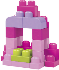 Mega Bloks Speelset First Builders Big Building Bag roze-Artikeldetail
