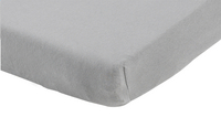 Dreambee Drap-housse pour berceau Essentials gris coton Lg 70 x L 140 cm