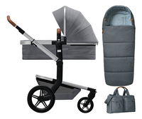 Joolz 3-in-1 Kinderwagen Day+ met Voetenzak en Verzorgingstas Gorgeous Grey