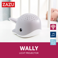 Zazu Veilleuse/projecteur Wally gris/blanc-Détail de l'article