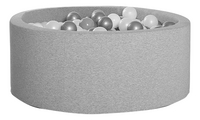 KIDKII bain à balles gris clair Ø 90 x H 30 cm + 150 balles-Détail de l'article
