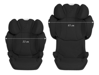Cybex Autostoel Solution Z i-Fix Groep 2/3 i-Size Deep Black-Artikeldetail