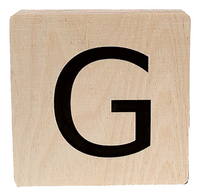Minimou Houten letter G
