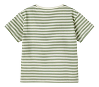 Name it T-shirt Hedge Green-Achteraanzicht