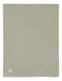 Jollein Deken voor wieg of park Basic Knit  Olive Green