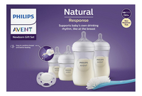 Philips AVENT Starterset Natural Response transparant- 4 stuks-Vooraanzicht