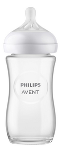 Philips AVENT Biberon en verre Natural Response transparent 240 ml-commercieel beeld