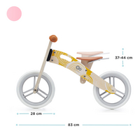 Kinderkraft Loopfiets Runner 12/ grijs-product 3d drawing
