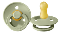 Bibs Sucette + 6 mois sage/ivory - 2 pièces-Détail de l'article