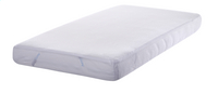 AeroSleep Drap-housse pour lit blanc coton Lg 50 x L 100 cm-Avant