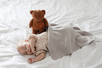 Moonie Knuffel met licht en geluid Beer Caramel-Afbeelding 4
