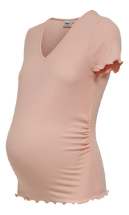 Only T-shirt Maternity Peach Melba XL-Rechterzijde