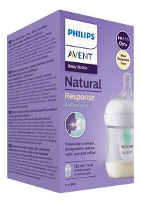 Philips Avent Biberon Natural Response avec valve AirFree - 125 ml -  Biberon Philips Avent sur L'Armoire de Bébé