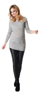 Noppies Mum Voedingsshirt Lane Grey Melange XL-Afbeelding 1