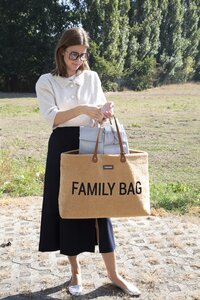 Childhome Sac à langer Family Bag teddy brun-Image 5