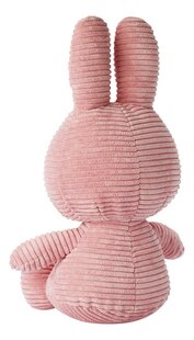 Bon Ton Toys Peluche Miffy velours côtelé rose 33 cm-Arrière