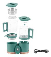 Babymoov Stoomkoker-mixer Nutribaby Glass Forest Green-Artikeldetail