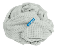AeroSleep Drap-housse pour lit gris clair Lg 60 x L 120 cm-Avant