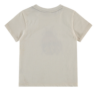 Babyface T-shirt Ivory maat 74-Achteraanzicht