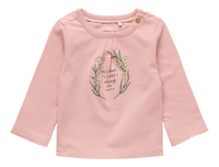 Noppies T-shirt met lange mouwen Laurel roze maat 68