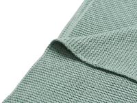 Jollein Deken voor wieg of park Basic Knit Forest Green-Artikeldetail