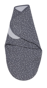 Jollein Inbakerdoek Wrapper Spickle Grey 65 cm-Artikeldetail