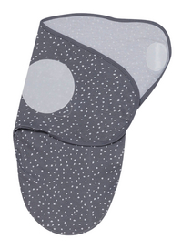 Jollein Inbakerdoek Wrapper Spickle Grey 65 cm-Artikeldetail