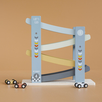 Little Dutch Houten Rollerbaan Cars-Afbeelding 1