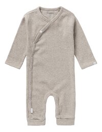 Noppies Pyjama Rib Nevis Taupe Grey taille 50-Avant