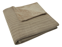 Jollein Couverture pour lit Pure Knit Velvet Biscuit-Détail de l'article