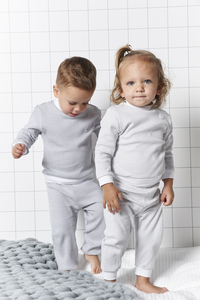 Feetje Pyjama Wafel gris taille 80-Image 3